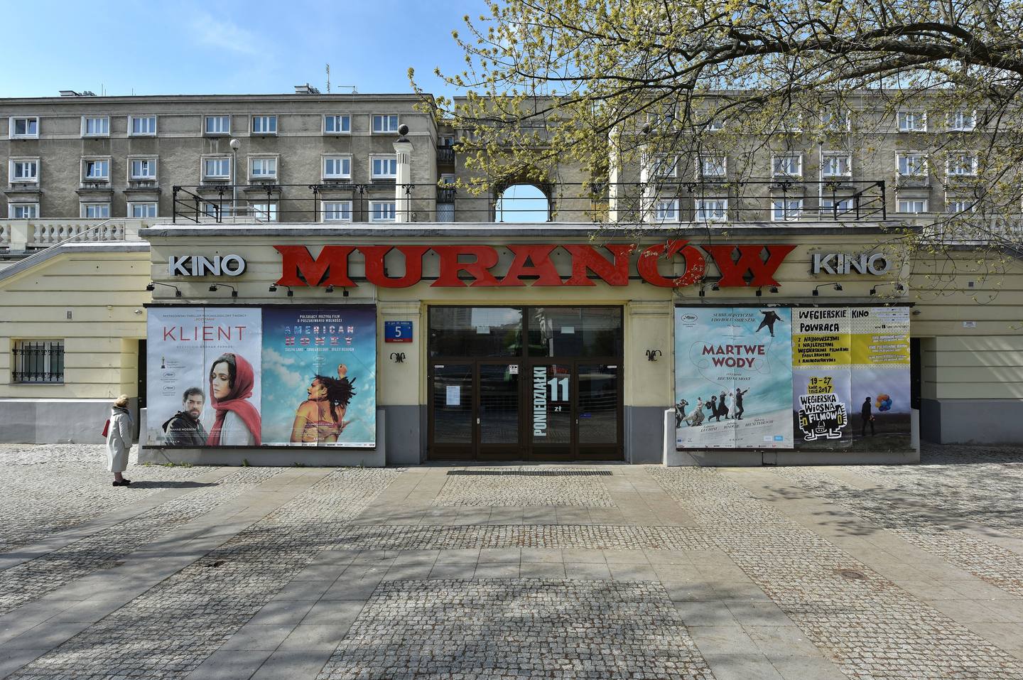 Kino Muranów, April 2017.