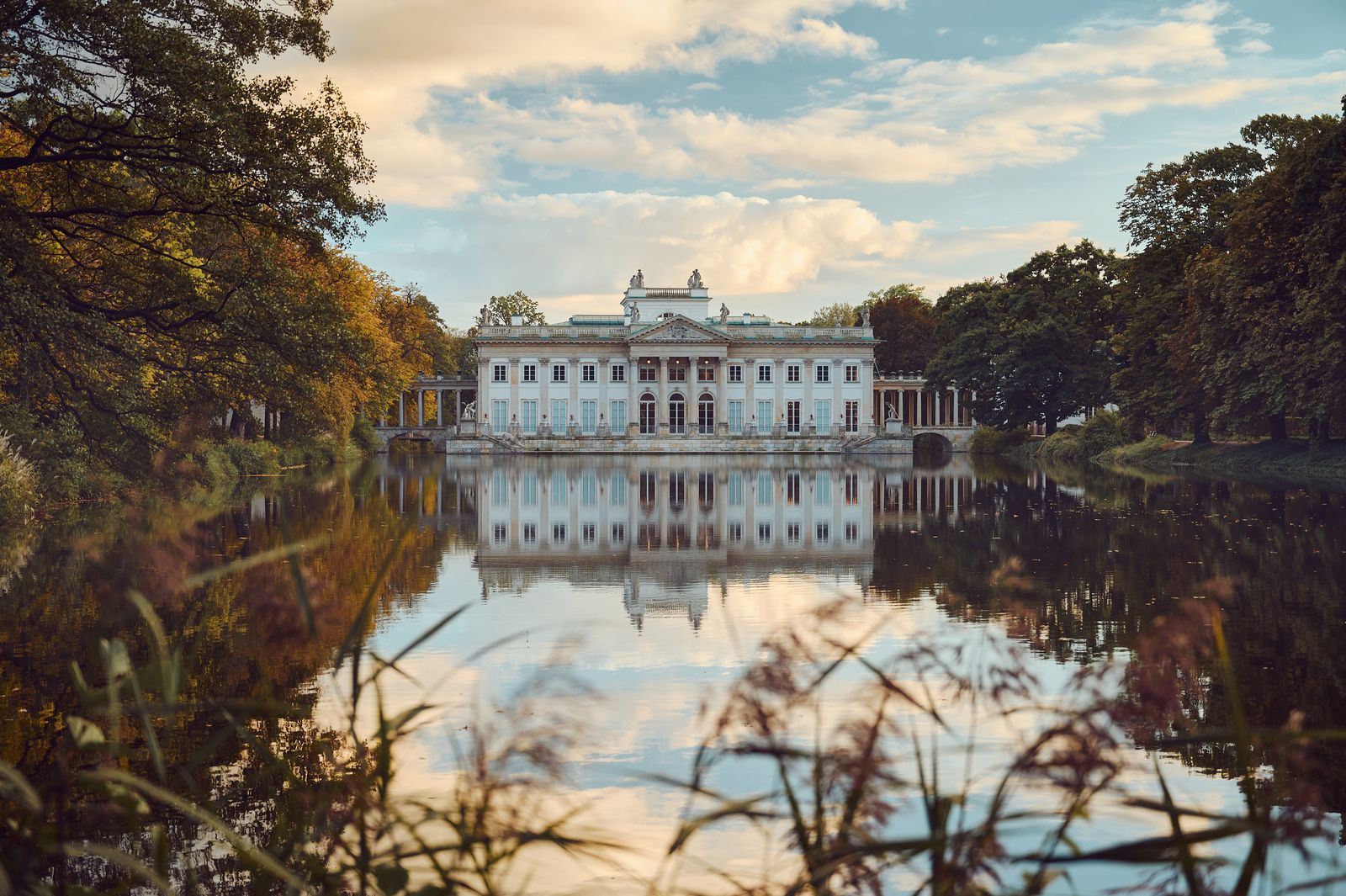 The Palace on the Isle in Łazienki, September 2021.