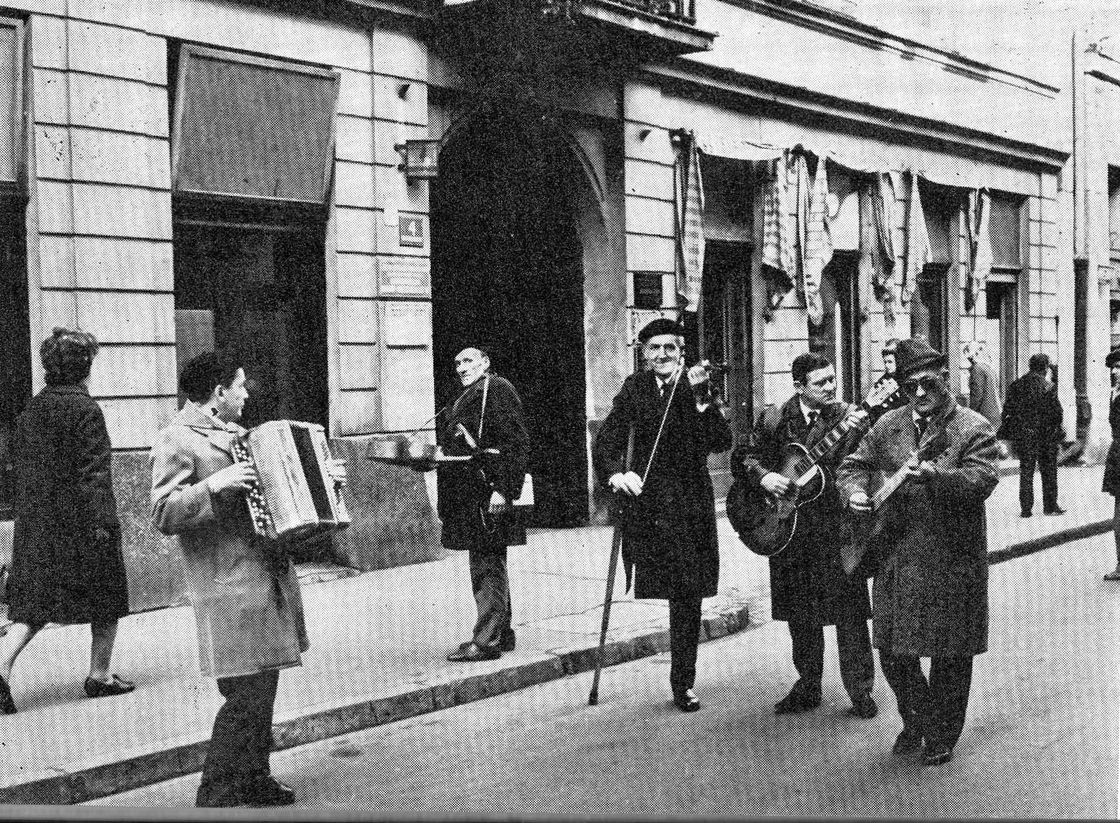 The Chmielna street band, 1970s.